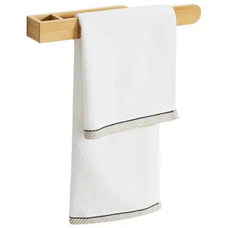 [en.casa] - Wand-Handtuchhalter Tønsberg Bambus