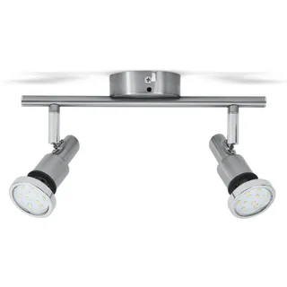 B.K.Licht Aurel 2 GU10 rund silber