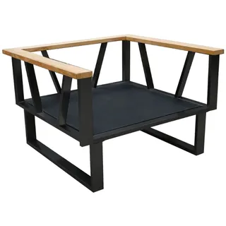 Zebra Belvedere Loungesessel Rahmen