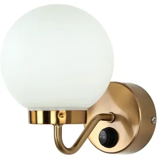 Licht-Erlebnisse Wandleuchte Bad IP44 (E14) Weiß