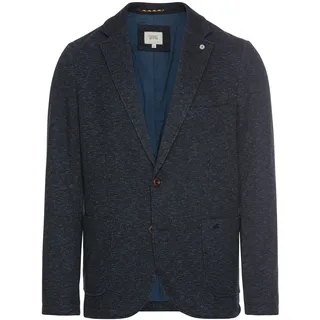 camel active Herren 2-Knopf Sakko in melierter Optik Dunkelblau, menswear-48