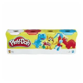 PLAY-DOH Knete WILD 4er Pack 4 x 112 g mehrfarbig