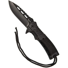 Mil-Tec One-Hand Messer Schwarz Einheitsgröße