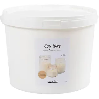 Creativ Company Sojawachs Bastelset - vegane Kerzen selber machen 5kg