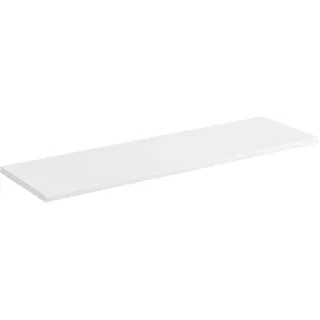 Xora Wandboard , Weiß Hochglanz , Holzwerkstoff , 90x1.8x28 cm , Wohnzimmer, Regale, Wandboards