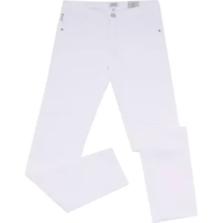 4017S pantalone classico bimba ARMANI JUNIOR jegging bianco pant trouser kid - Weiß