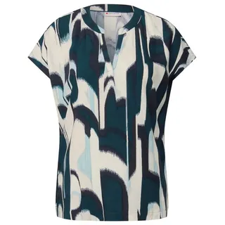 STREET ONE Halbarmbluse in tide blue | Gr.: 40