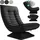Relaxsessel Aberdeen Stoff 60 x 87 x 105 cm Schwarz mit verstellbarer Rückenlehne