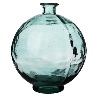 NATURAL LIVING VASE Opera 21L AUS RECYCELTEM Glas Durchmesser 34CM X H39CM