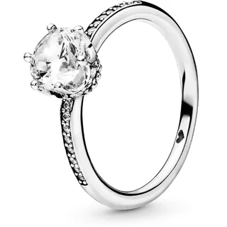 Pandora Damen-Solitär Freundschaftsring 925_Sterling_Silber mit '- Ringgröße 56 198289CZ-56
