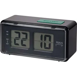 Funkwecker FILIUS ZEITDESIGN "0530-7", schwarz, Wecker, Funkwecker
