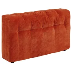 KAWOLA Sofa Seitenelement SEPHI groß Cord Vintage rot