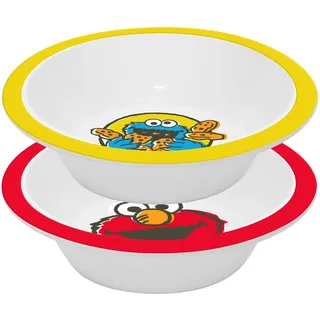 Gedalabels infinite by GEDA LABELS (INFKH) Müslischale Sesamstraße vintage kids PP 2er Set, Bunt