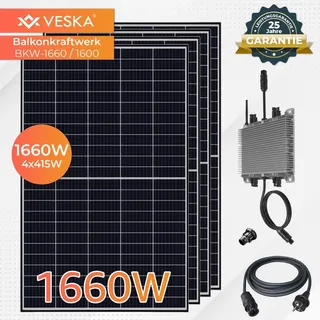 veska BKW-1660/1600, 1.6kW, 1.66kWp