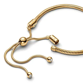 Pandora 563580C01-2 Damenarmband Slider Goldfarben