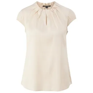 Comma, Comma Satinbluse mit Raffung