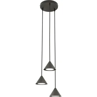 Elit minimalistische Pendelleuchte 3-flammig schwarz - Schwarz