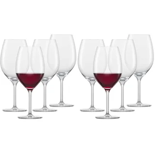 Schott Zwiesel Bordeaux Rotweinglas For You (4er-Set), zeitlose Bordeauxgläser für Rotwein, spülmaschinenfeste Tritan-Kristallgläser, Made in Germany (Art.-Nr. 121869) (Packung mit 2)