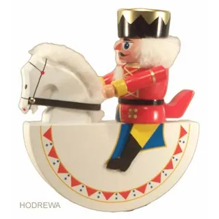 Reiterlein König 19cm NEU Nussknacker Nußknacker Weihnachtsfigur Holz Erzgebirge