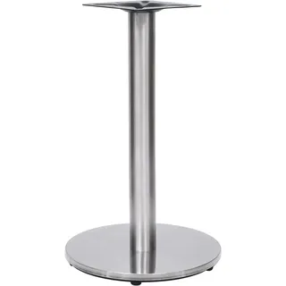 Bistrotisch-Gestell Silbern Ø45x72 cm Edelstahl - Silber