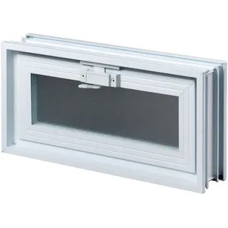 Fuchs Design Lüftungsfenster 2-flügelig 48,4 cm x 24 cm weiß