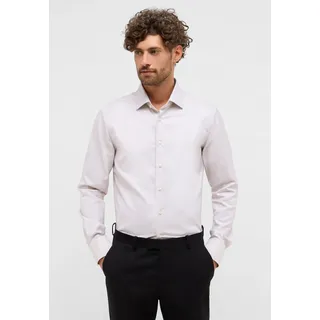 Eterna Langarmhemd »SLIM FIT«, NON IRON (bügelfrei), beige