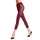 Damen Leggings 50 DEN W Le halb-Blickdicht einfarbig 1 Stück Rot Ruby 8830 S-M