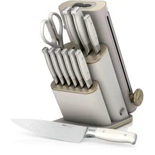 Ninja StaySharp Messerblock 13-tlg. Beige/Silber