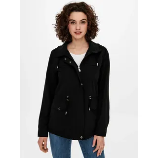 Only Damen, ONLNEWSTARLINE Spring Jacket CC OTW", Jacke 15218612 schwarz, XS,
