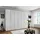 Drehtürenschrank Monaco 295,2 x 236 x 58 cm Weiß