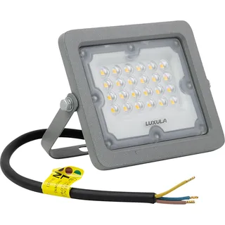 LUXULA LED-Fluter, EEK: F, 20W, 1800lm, 4000K, IP65, grau - Grau