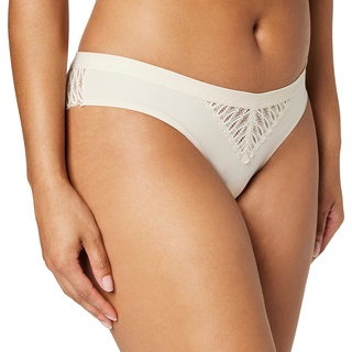 Triumph Damen Aura Spotlight Brazilian Brief, Creamy Dream, 40 EU