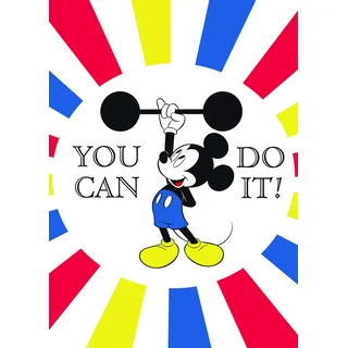 KOMAR Mickey Mouse Do it modern 50x70 cm 1 St.