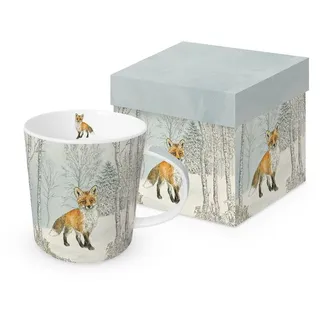 ppd Trend Tasse - Renard Hiver Trend Mug GB, Wintertasse, Weihnachtstasse, Fuchs,