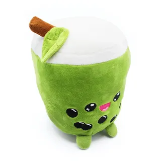 JoyToy Bubble Tea Kuscheltier 22 cm Grün/Weiß