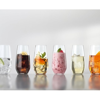 Spiegelau Authentis Casual Summerdrinks Gläser-Set, 6-tlg. (4800192)