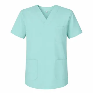 MISEMIYA Unisex-Kasack für Medizin, Krankenschwestern, Uniform, Reinigung, Arbeit, Ästhetik, Zahnarzt, Tierärzt, Gastronomie - 817