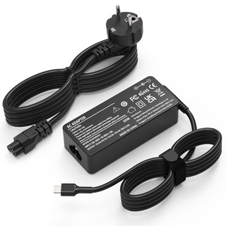 Ersatz Lenovo USB C Netzteil 65W Ladekabel Ladegerät für Lenovo Thinkpad X1 Carbon T14 T15 T480 T490 T580 T590 E14 E15 E480 E490 E580 E590 E595 Yoga C630 720 910 S940 Typ C Laptop Adapter C0006