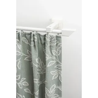 GARESA »Cubus, Quadros Innenlauf« weiß, L:560cm, Gardinenstangen, Gardinenschiene, Innenlauf-Vorhanggarnitur, verlängerbar, Holz-Aluminium,