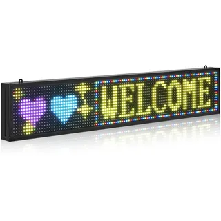 Vevor programmierbare LED Zeichen P10 Vollfarbe