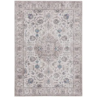 benuta pop Teppich Laury Beige 120x170 cm - Vintage-Stil Teppich im Used-Look