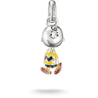 Thomas Sabo x Peanuts Charlie Brown Charm - Connect Mehrfarbig Silber