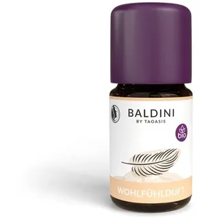 Baldini Wohlfühlduft Duftkomposition 5 ml – Natürlicher Raumduft mit ätherischen Ölen – Litsea Cubeba, Orange & Bergamotte – Aromatherapie Duftöl für Zuhause
