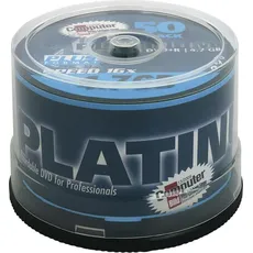 Platinum DVD+R 4,7GB PLAINKUM 16x Sp 50 (50 x), Optischer Datenträger