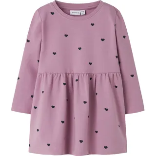 NAME IT Mädchen, Nmfdavina Ls Sweat Bru Dress Noos Nmfdavina Ls Sweat Bru Dress Noos (1er Pack)
