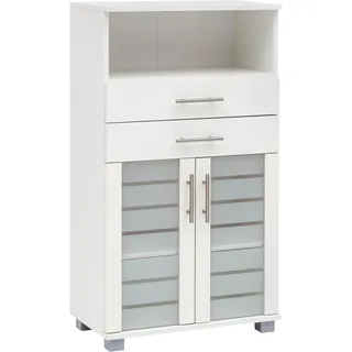 Schildmeyer Niko Midischrank 105652, weiß, 59,8/32,6/110,5 cm