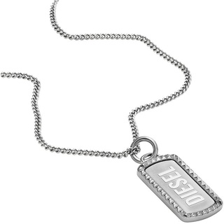 Diesel Herrenkette Dog Tag Edelstahl, DX1455040