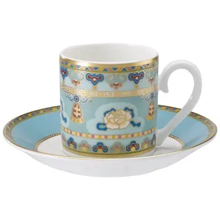 Villeroy & Boch Espressotasse mit Untertasse 0,05 l Blau 1 St.