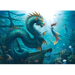 Ravensburger Enchanted Depths: Dragon, Mermaid and Turtles