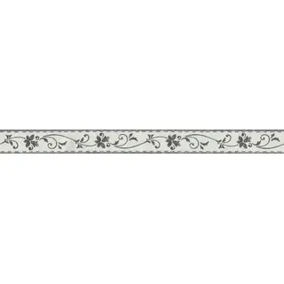 A.S. Création Bordüre Only Borders 5,00 m x 0,05 m grau/schwarz 259011